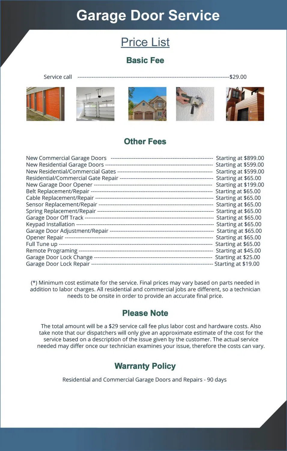 Exclusive Garage Door Service San Antonio, TX 210-245-6510